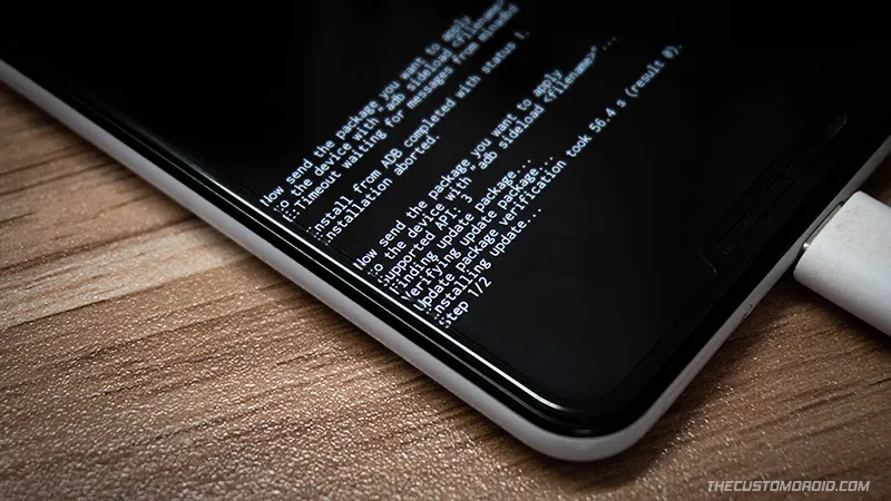 Ongoing Android 11 OTA Installation on Google Pixel