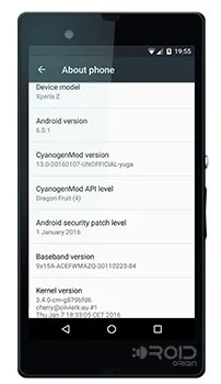 CM13 on Xperia Z Screenshot