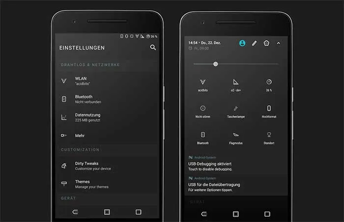 List of Android Oreo Substratum Themes - Compound for substratum