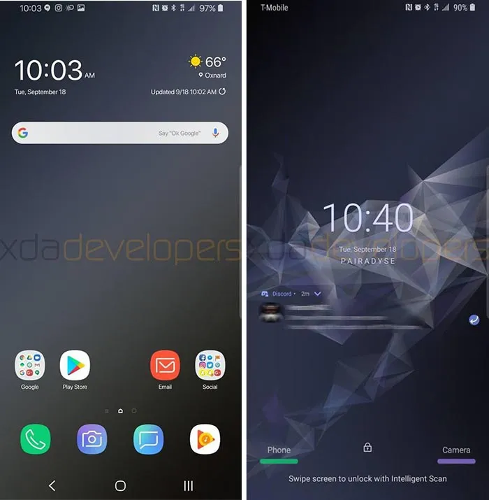 Android Pie based Samsung Experience 10 on Galaxy S9/S9+ - Screenshot 01