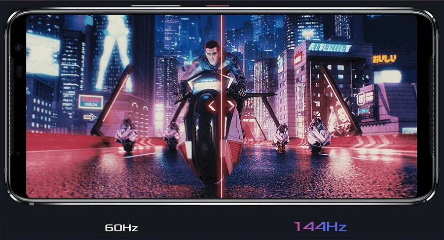 Asus ROG Phone 3 Display - 144Hz Refresh Rate and 1ms Response Time