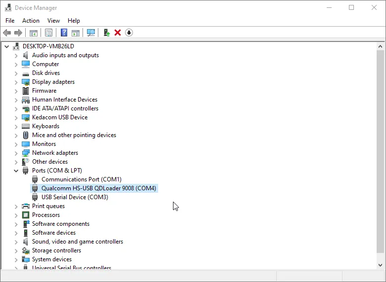 ROG Phone 3 - Qualcomm HS-USB QDLoader 9008