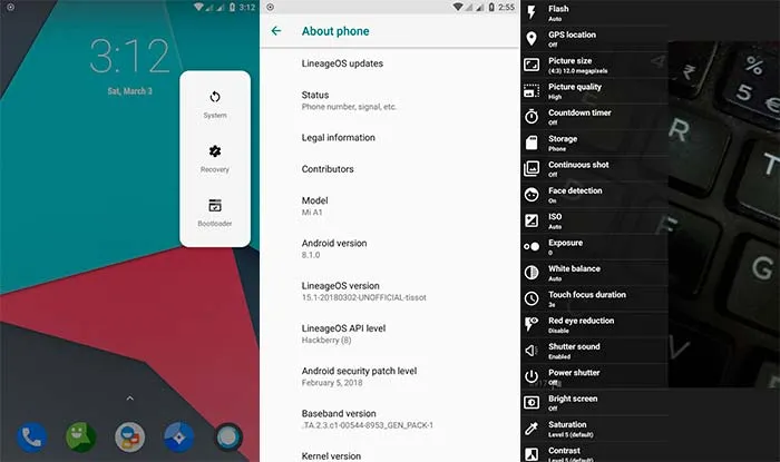 Best Custom ROMs for Xiaomi Mi A1 - LineageOS 15.1 ROM