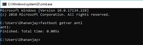 Check for Anti-Rollback Protection on Xiaomi Devices - Current Rollback Index