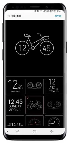 ClockFace on Samsung Good Lock 2018