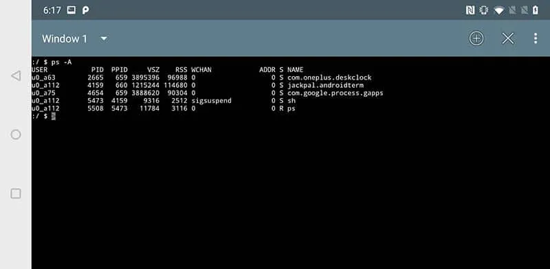 Detecting Procfs Android System Vulnerability using Terminal