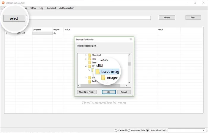 Download Mi Flash Tool - How to Use Mi Flash Tool - Step 1