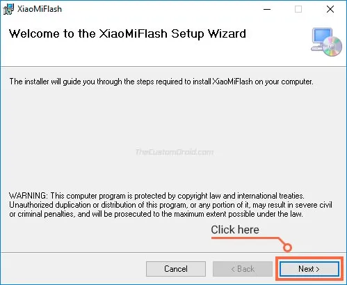 Download Mi Flash Tool and Installation - Step 1
