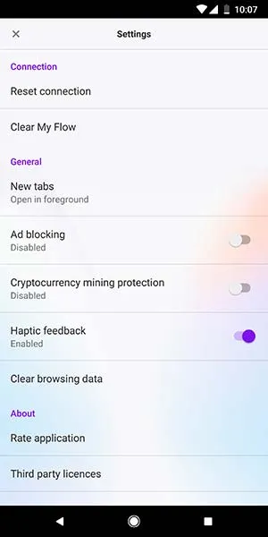 Download Opera Touch Browser for Android APK - Screenshot 3