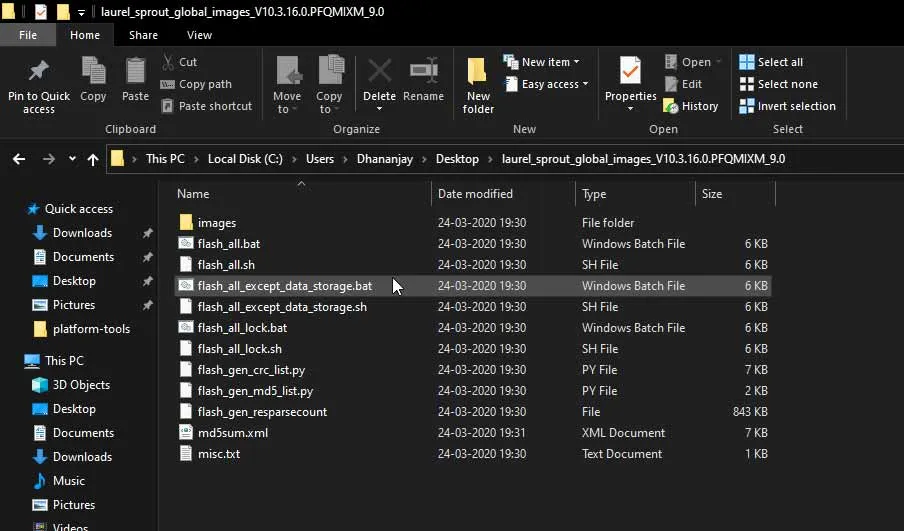 Flash Android Pie Fastboot ROM on Xiaomi Mi A3