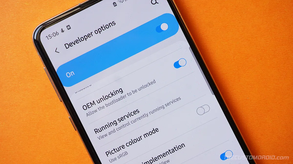 Verify bootloader unlock status on Galaxy S20 series