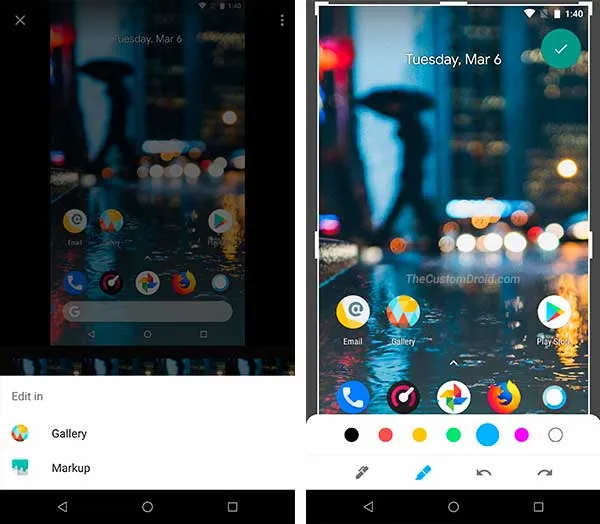Get Android P Features on Any Android Device - Google Markup Tool