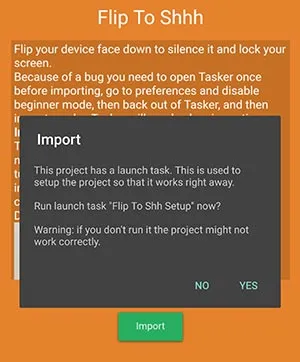 Get Google Pixel 3 Flip to Shhh Feature - Launch Tasker Profile