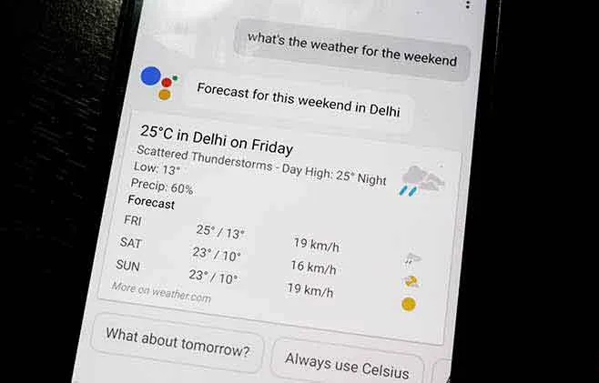 Google Assistant Tips and Tricks - Weather Forecast