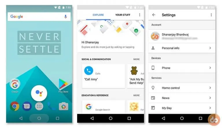 Install Google Assistant on Lollipop Screenshots