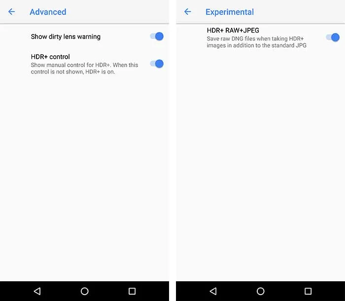 Google Camera NX Brings Pixel 2 Camera Features on Nexus 6P/5X Screenshot 2