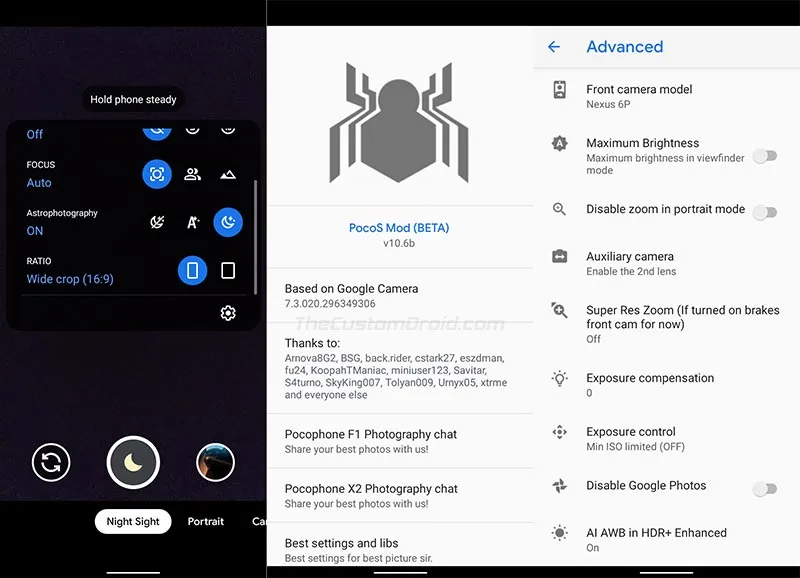 Google Camera Port for Xiaomi Poco X2