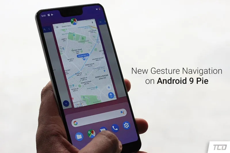 Google Pixel 3 XL Android 9 Pie - Gesture-based Navigation