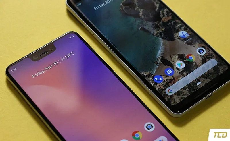 Google Pixel 3 XL Display vs Pixel 2 XL