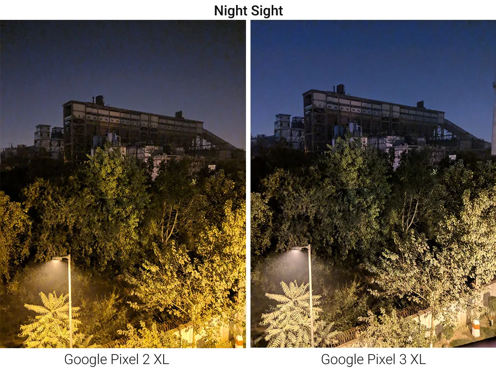 Google Pixel 2 XL vs Google Pixel 3 XL Camera Comparison - Night Sight