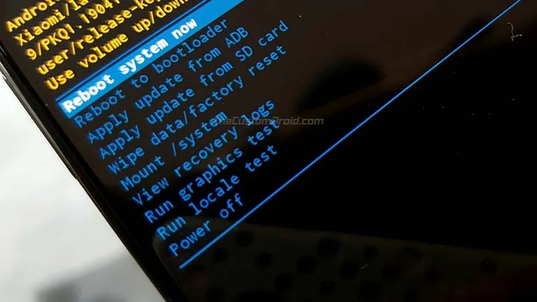 How to Boot Poco X2 into Recovery Mode