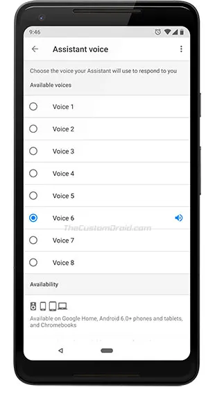 How to Change Google Assistant Voice on Android - 3