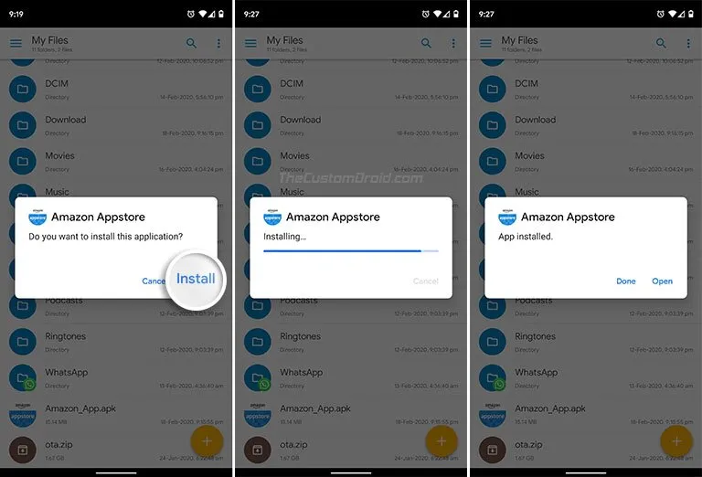 How to Install APK on Android - Select 'Install' to begin installation