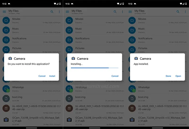 Installing Google Camera Port APK on ROG Phone 2