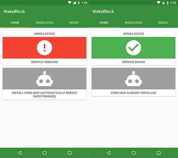 How to Stop Android Wakelocks - Service Bound
