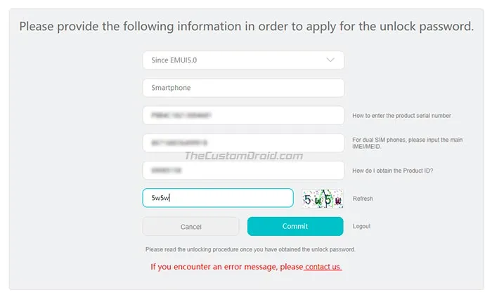 How to Unlock Bootloader on Huawei P20 - Get Unlock Password