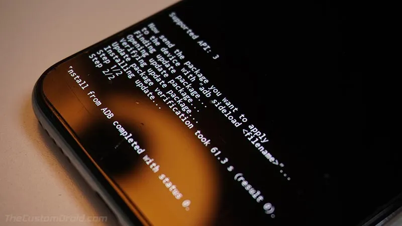 Xiaomi Mi A3 Android 10 OTA Installation via Stock Recovery