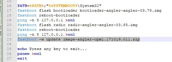 Install Android 8.1 Oreo on Pixel and Nexus Devices - Remove Wipe Flag