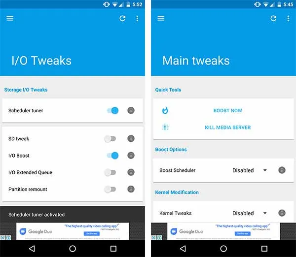 How to Install Android Oreo L Speed Mod - IO Tweaks and Main Tweaks
