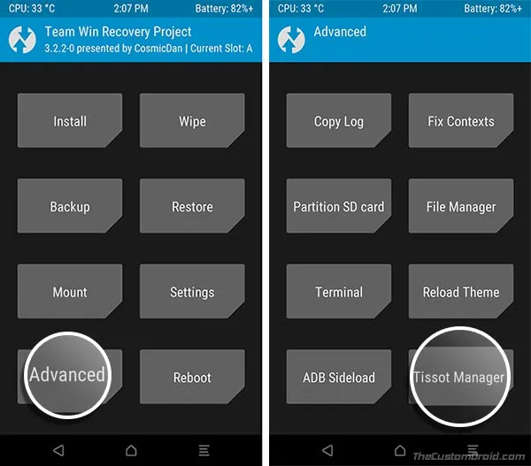 Install Android Pie GSI on Xiaomi Mi A1 - Tissot Manager