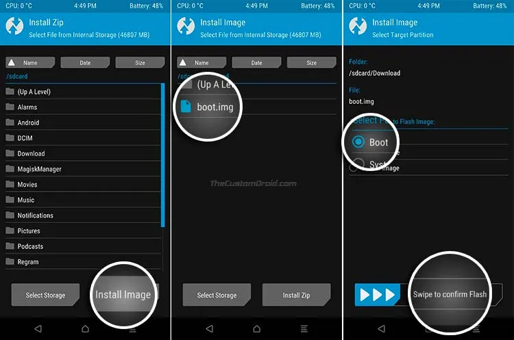 Install Generic System Images on Razer Phone - Flash Stock Boot Image