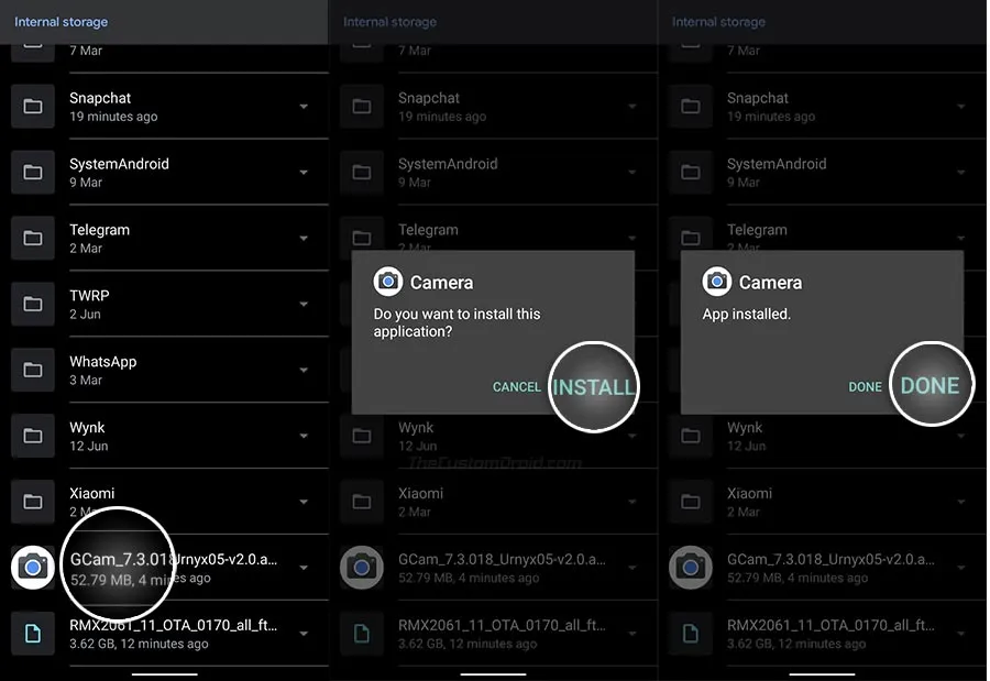 Install Google Camera Port APK on Realme 6 Pro