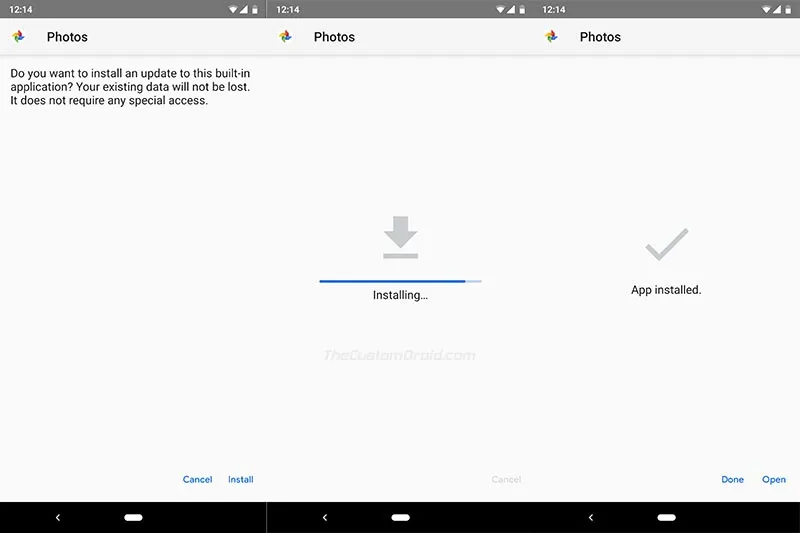 Install Google Photos 4.0 APK