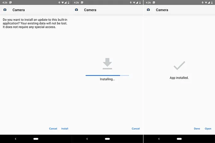 Install Google Pixel 3 Camera App (APK)