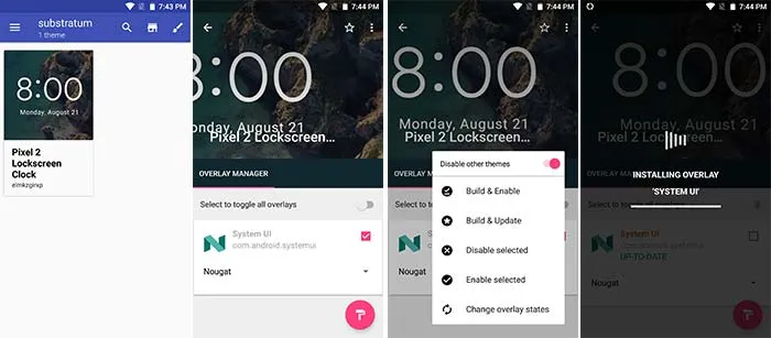 Install Google Product Sans Font - Substratum Theme