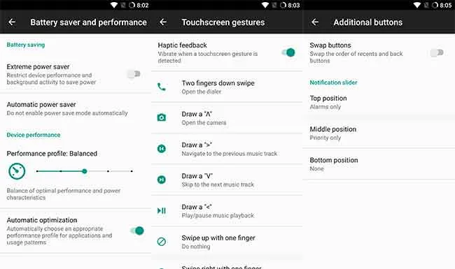 Install LineageOS on OnePlus 5 - Battery Profiles, Gestures, Buttons