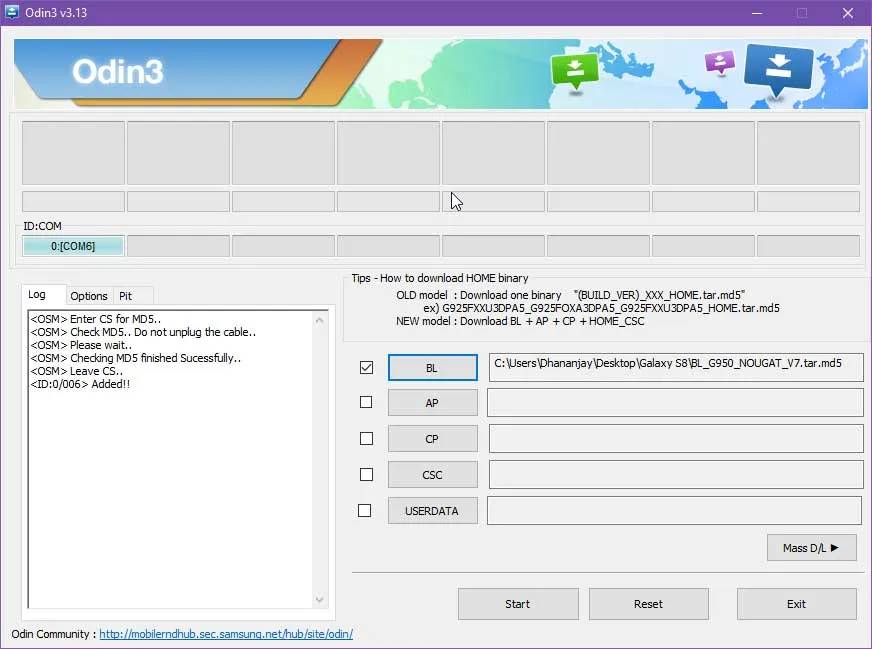 Install Nougat BL with Fingerprint and Face Unlock Fix on Snapdragon Galaxy S8