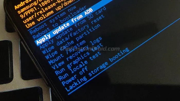 Install One UI 2.0 Beta on Samsung Galaxy Note 10/Note 10+ - Apply update from ADB in Stock Recovery