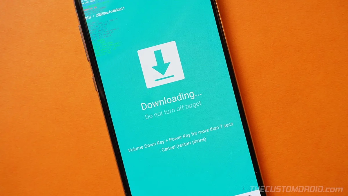 Boot the Galaxy S20 into Download Mode