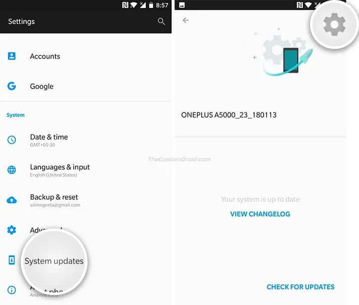 Install OxygenOS 5.0.3 Update on OnePlus 3/3T using Local Upgrade - 1