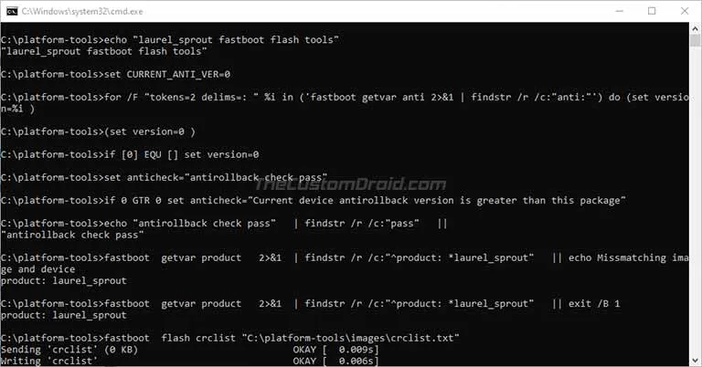 Installing Xiaomi Mi A3 Stock Firmware