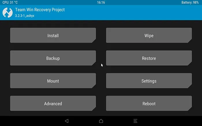 Install TWRP Recovery on Galaxy Tab S4 - Screenshot
