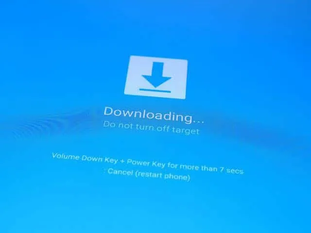 Install TWRP Recovery on Galaxy Tab S6 - Download Mode
