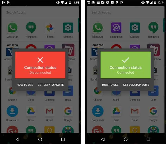 Install Custom Themes on Android Oreo without root Andromeda Status