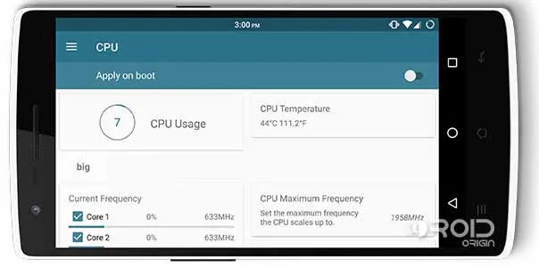 Boost Performance on Android Kernel Adiutor
