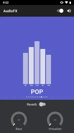 AudioFX Equalizer App in LineageOS 16